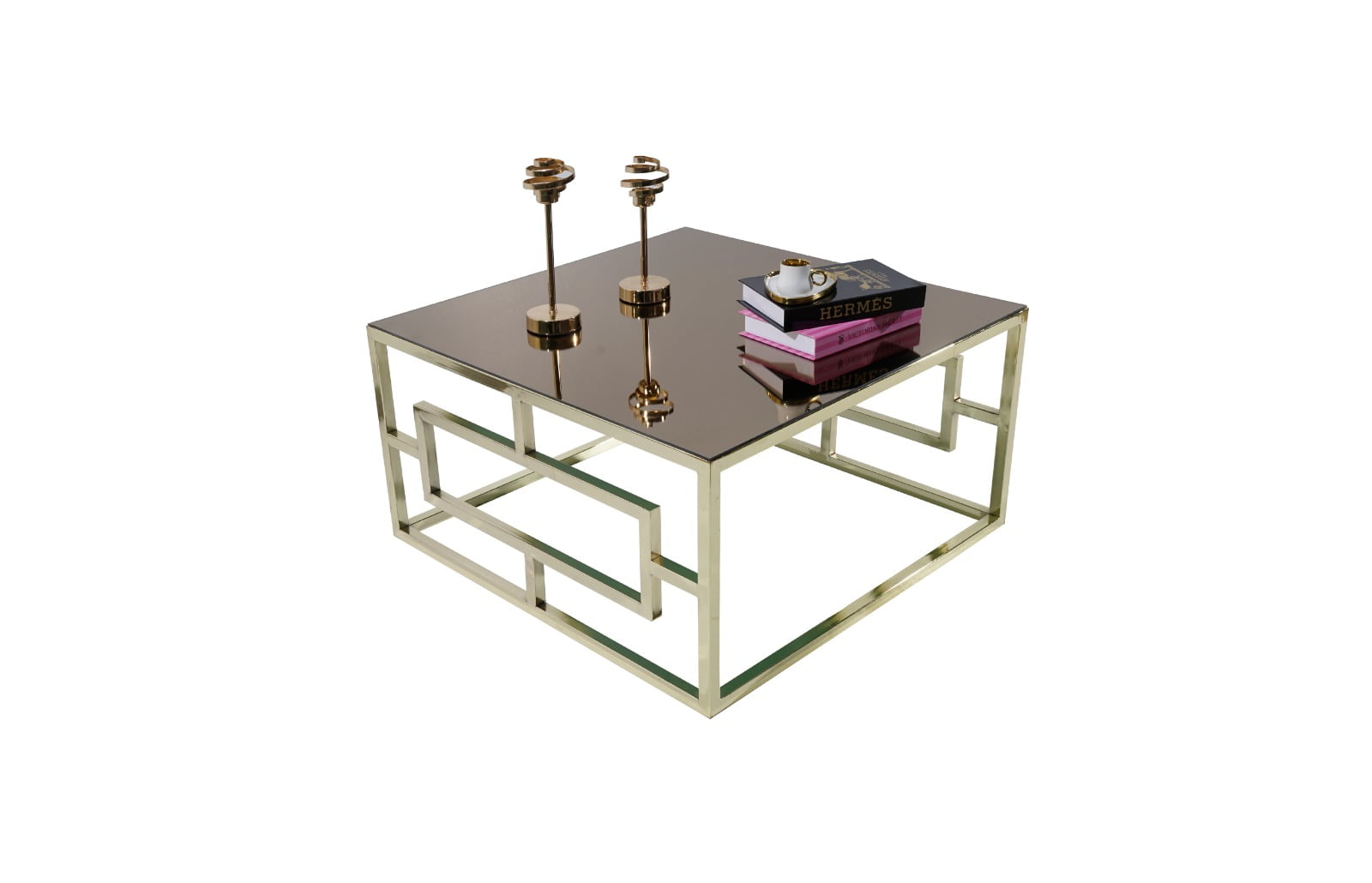 Venedik Orta Sehpa Gold Çelikbey Mobilya